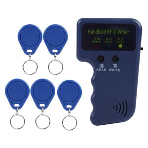 125KHz RFID ID 카드 복사기 휴대용 핸드헬드 라이터 복사기 5개 태그 포함 125KHz RFID ID 카드용 ID 카드 복사기
