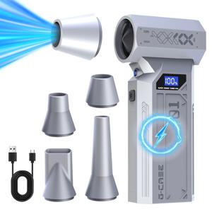 강력한 팬 Z1 120000RPM 강력한 에어 블로워 타입-C 충전 강한 바람 52m/s 180g 풍압 브러시리스 터보 제트 블로워