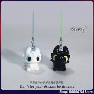 애니메이션 피규어 투슬리스 키 체인 만화 애니메이션 인형 가방 펜던트 장식 소형 장식품 DIY 가방 액세서리 장난감 선물