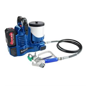 고압 무기압식 전기 페인트 분무기 리튬 배터리 충전기 없음 소형 백팩형