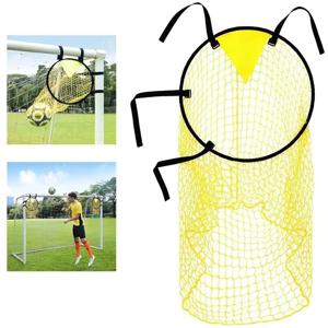축구 타겟 네트 접이식 축구공 연습 슛 네트 야외 축구 훈련 장비 슈팅 정확도 훈련용