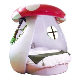 모던한 퀸 사이즈 침대 어린이용 부드러운 원형 매트리스 킹 사이즈