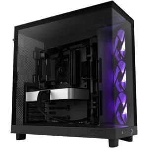 RTX 5060 Ti 게이밍 PC – 라이젠 5 7600, B650M 메인보드, 8GB GDDR7 GPU, 16GB DDR5 RAM, 1TB SSD, NZXT H6 플로우 케이스, ARGB 쿨러
