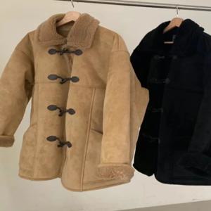 겨울 신상 여성용 루즈핏 양털 코튼 재킷 중간 길이 한국 스타일 패셔너블한 나이를 잊게 하는 아우터웨어