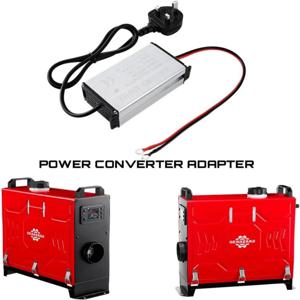 EU/UK 플러그 전원 변환기 230V에서 12V 어댑터 디젤 에어 히터용 5KW 8KW 가정용 전기 콘센트에 적합