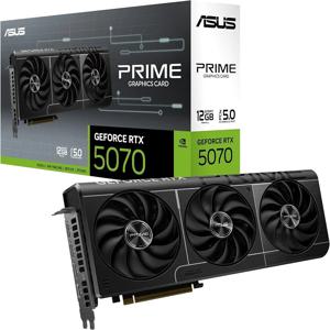 ASUS SFF-Ready Prime GeForce RTX ™   5070 12GB GDDR7 그래픽 카드 (PCIe ®   5.0, 12GB GDDR7, HDMI ® /DP 2.1, 2.5-슬롯, 축방향 기술