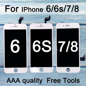 180 일 보증 LCD iPhone 6 6S 7 8 Plus 화면 교체 LCD 디스플레이 완벽한 3D 터치 디지타이저 어셈블리 도매 키트