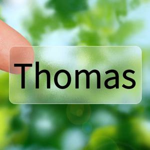 투명 이름 스티커 사용자 정의 히브리어 스티커 방수 맞춤형 어린이 라벨 Schlool 편지지 사무 용품