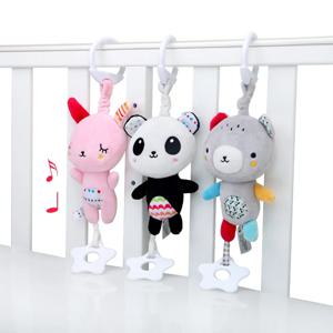 아기 곰 다기능 및 토끼 펜던트/봉제 침대 뮤지컬 장난감