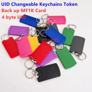 UID 변경 가능 rfid 다시 쓰기 가능, ACR122U-A9 PM3 복사 복제 백업 액세스 카드, 4 바이트 UID 13.56mhz 키 태그, 1 개