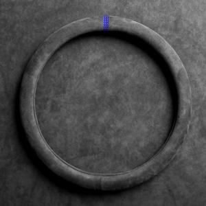 38cm 스웨이드 가죽 자동차 핸들 커버 내마모성 BMW E90 F01 F06 F10 F15 F16 F20 F21 F25 F26 F30 F32 F82 M3 G20 X5