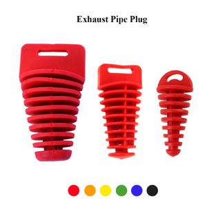 15-62mm 배기 파이프 플러그 오토바이 모토 크로스 테일 파이프 고무 에어 블 리더 플러그 배기 소음기 워시 플러그 파이프 프로텍터
