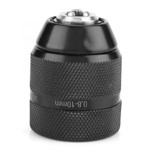 1pcs 3/8-24UNF 열쇠가없는 드릴 척 0.8-10mm 핸드 전기 드릴 척 금속 부품 전동 공구 스레드 퀵 체인지 어댑터