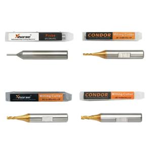 Xhorse CONDOR XC MINI Plus Dolphin XP-005 Dolphin XP-007 키 커팅 머신 용 1.0mm 1.5mm 2.0mm 2.5mm 밀링 커터 프로브