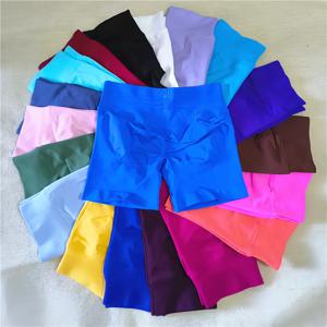 체육관 러닝 반바지 스크런치 엉덩이 반바지 여성 바이커 사이클링 반바지 원활한 레깅스 섹시한 운동 요가 반바지