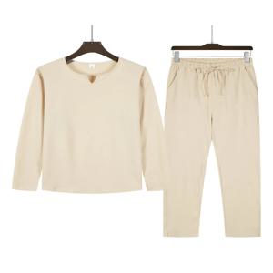 남성용 셔츠와 바지 정장, 작은 V넥 비치 웨어, 운동복, 단색 셔츠, 하와이 휴가 스웻팬츠, 2 개 세트