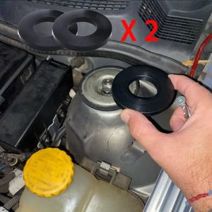 VW 골프 MK4 Jetta Bora Skoda 부싱 후드 씰 프론트 베어링 탑 용 범용 충격 흡수 장치 패드 부싱 보호기 고무 링