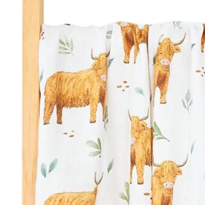 디지털 프린트 모슬린 배넷저고리 담요, 대나무 코튼, 부드러운 아기 목욕 수건, 간호 커버, 신생아 모슬린 배넷저고리