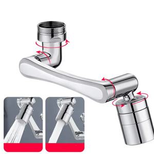 헤비 메탈 유니버설 1080 °   회전식 수도꼭지 스프레이어 헤드 주방 세면대 연장 수도꼭지 버블러 싱크 탭 스플래시 노즐