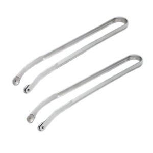 BAAU 스테인레스 스틸 바베큐 소시지 트위스트 집게 바베큐 캠핑 야외 요리 도구 야외 요리 바베큐 도구