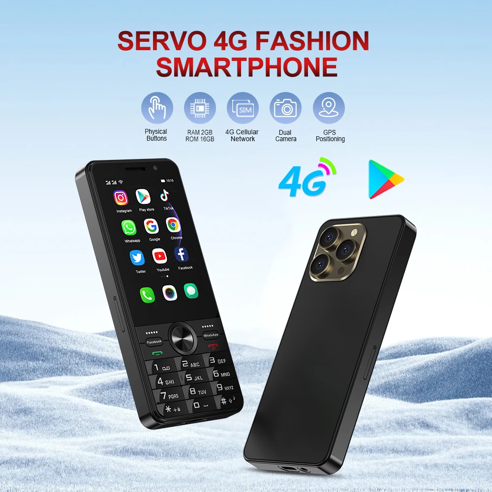SERVO F24 PRO 4G 안드로이드 스마트 폰 3.5 