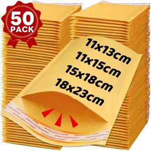 크래프트 종이 버블 봉투 가방 셀프 인감 접착 패딩 버블 메일러 충격 방지 안티 드롭 배송 봉투 메일 링 가방