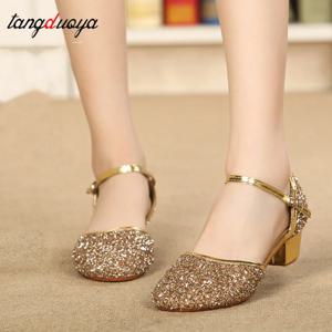 플래시 현대 볼룸 살사 탱고 라틴 댄스 신발 키즈 여자 여자 성능 신발 살사 라틴 댄스 신발 고품질