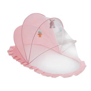 아기 귀여운 유아용 침대 풀 페이스 모기 방지 커버 접이식 통기성 특수 바닥없는 모기장 아기 유아용 침대 액세서리