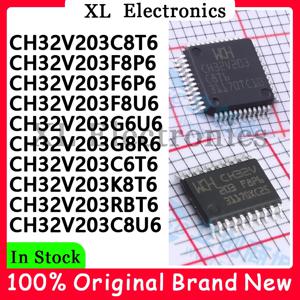 CH32V203C6T6 CH32V203C8T6 CH32V203C8U6 CH32V203F6P6 CH32V203F8P6 CH32V203F8U6 CH32V203G6U6 CH32V203G8R6 새로운 원본