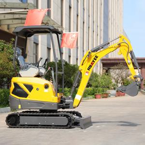 화이이 공장 1.8톤 미니 굴삭기 맞춤형 소형 크롤러 굴착기 도매 다기능 유압 미니 굴삭기 기계