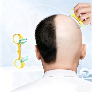 빠른 대머리 이발기 - 가정용 창의적인 남성 헤어 그루밍 도구, 휴대용 대머리 면도기