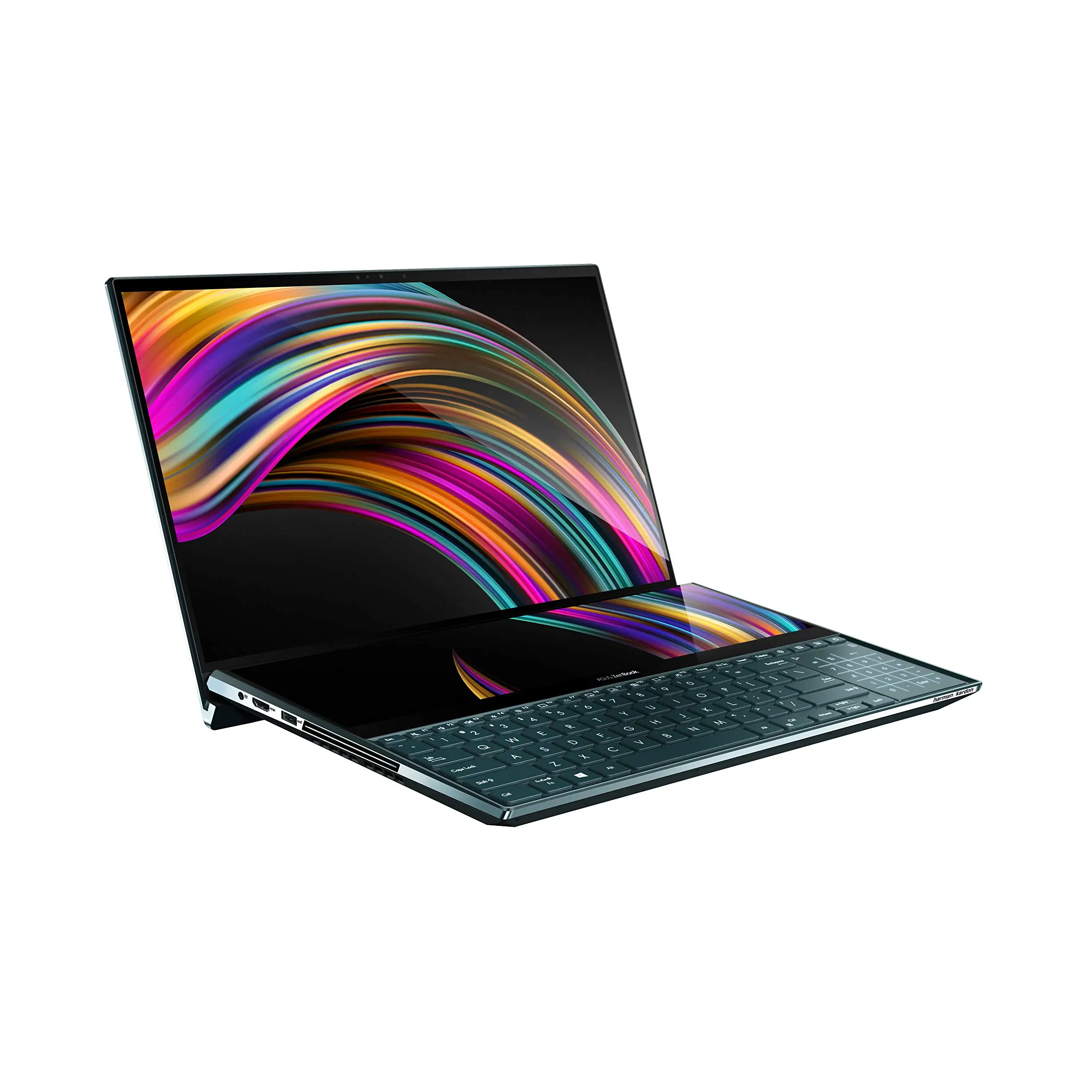 새로운 ASUS ZenBook Pro Duo UX581 노트북 15.6인치 4K UHD NanoEdge 터치 디스플레이 인텔 코어 i9-10980HK 32GB RAM 1TB SSD 최고의 할인