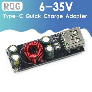 QC4.0 QC3.0 USB 타입 C 휴대폰 고속 충전 어댑터 6 -35V 스텝 다운 벅 부스트 모듈, 화웨이 SCP/FCP 애플 PD 퀄컴