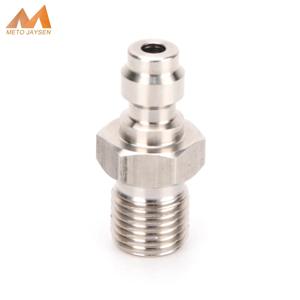 퀵 커플러 8MM 수 플러그 피팅 스테인레스 스틸, 1/8NPT 1/8BSPP M10x1 스레드 1 개/세트