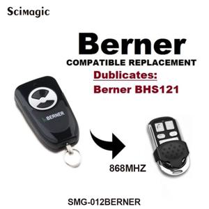 BERNER BHS121 BHS221 BHS140 BHS110 BHS153 BHS121 BHS130 원격 제어용 BERNER 868MHz 차고 문 오프너