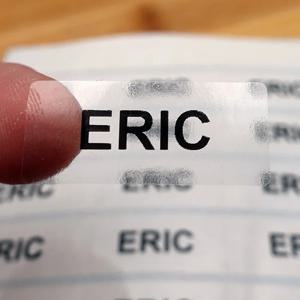 120pcs 투명 사용자 정의 이름 스티커 개인화 된 레이블 방수 사무 용품 태그 학교 편지지 스크랩북 스티커