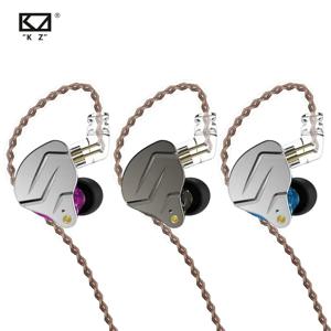 KZ ZSN PRO 하이브리드 드라이브 인이어 이어폰, HIFI 메탈 베이스 이어버드, 스포츠 음악 헤드셋 교체 가능, 1BA 1DD