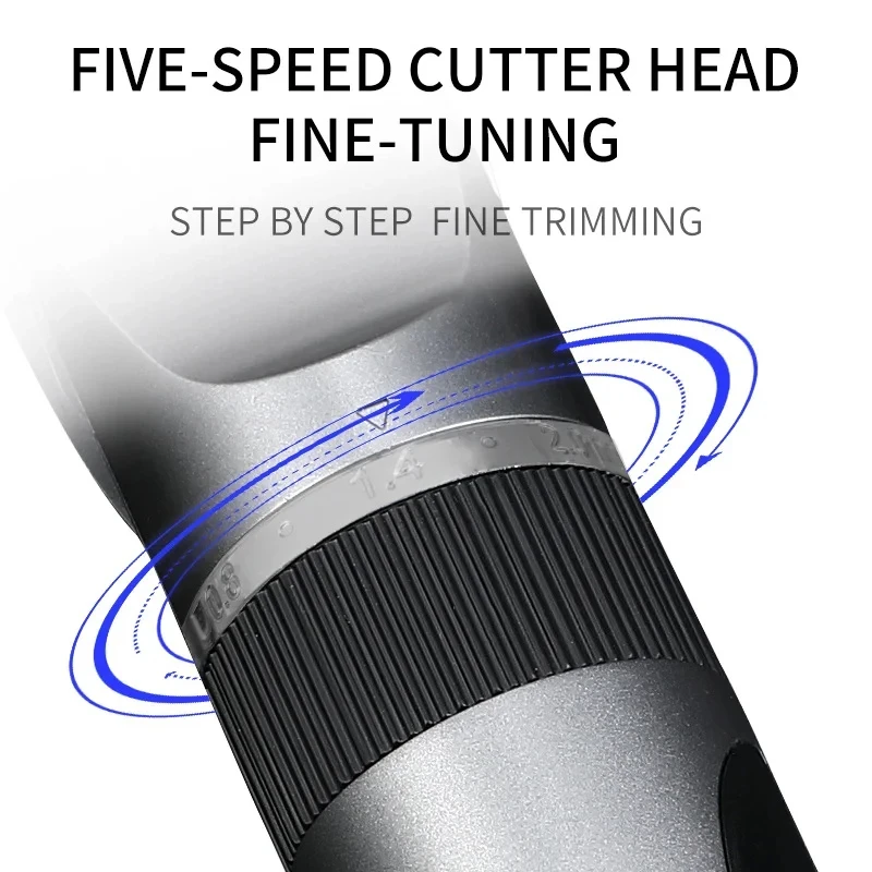 전문가용 무선 충전식 전기 헤어 클리퍼 - 남성, 성인 및 어린이용, 이발사급 헤어 트리머 및 커터 기계
