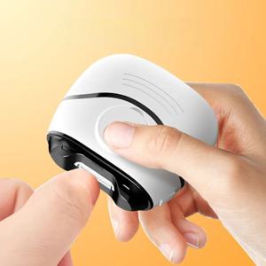 어린이를위한 LED 라이트 네일 폴리싱 그라인더가있는 자동 전기 손톱 깎기 성인 네일 트리머 휴대용 매니큐어 도구