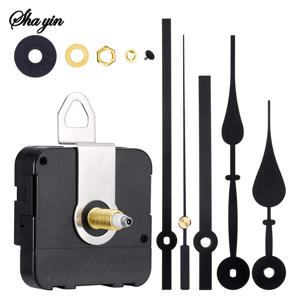 시계 메커니즘 무소음 쿼츠 무브먼트 기계 벽시계 바늘 세트 시계 부품 테이블 걸이 DIY 쿼츠 시계 수리 부품