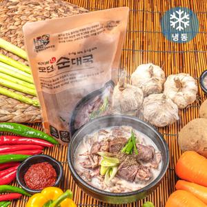 (10개) 한돈 사골 박지혜 순대국 고기듬뿍 (고기만/순대국 선택)