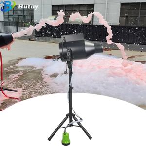1000W 미니 거품 기계 버블 캐논 송풍기 분무기 Spume 여름 야외 수영장 어린이 물 파티 사용을위한 기계 만들기