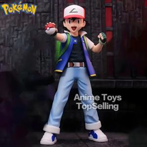 13cm/5.1in 애니메이션 Pokemen 그림 Ash Ketchum 액션 피규어 Pvc 컬렉션 모델 장난감 어린이 선물 용품