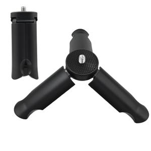 미니 삼각대 휴대용 테이블 스탠드 Gopro Hero 용 1/4 ''나사가있는 책상 삼각대 13 12 11 10 9 8 Dji Action 5 4 카메라 폰 짐벌