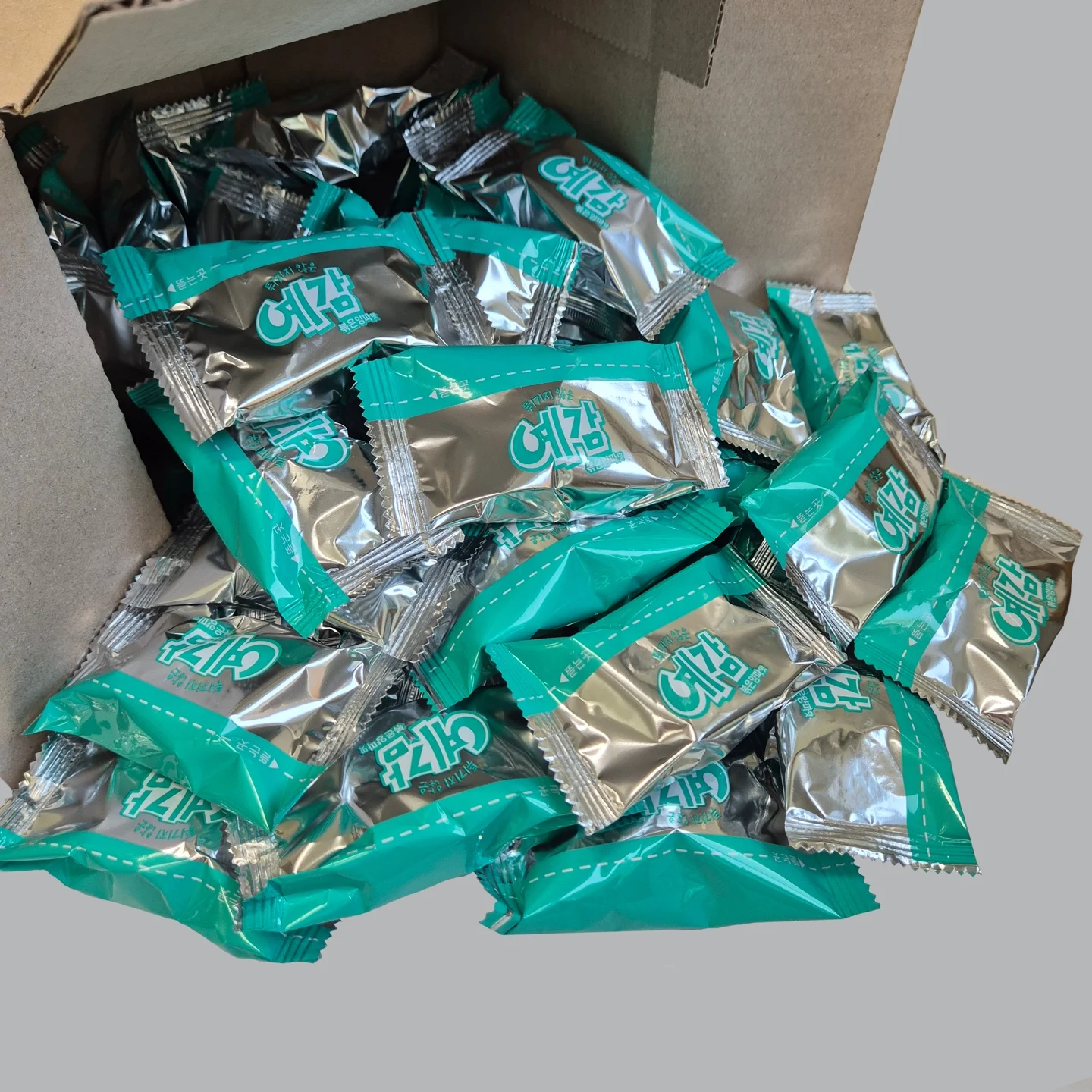 [놀러과자] 오리온 예감 볶음양파맛 사무실 간식 대용량 개별포장 40개