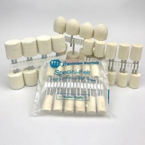 5PCS 양모 펠트 장착 연마 버핑 휠 2.35/3mm 그라인더 드릴 용 생크 로타리 도구 그릿 3mm/4mm/5mm/6mm/8mm/10mm/12mm