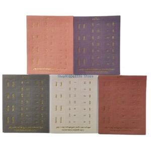 10 시트 월간 탭 월별 분리기 탭 장식 접착제 인덱스 탭