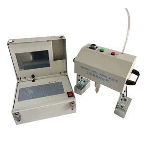 150x40mm 휴대용 도트 핀 마킹 머신 공압 레터링 조각사 금속 부품 명찰 실린더 번호 프레임 220V/110V