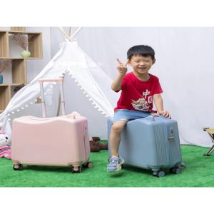 작은 기내용 여행 가방 어린이 여행 가방 소녀 소년 만화 디자인 에피세 강아지 20인치 비밀번호 잠금 장치 및 바퀴 포함