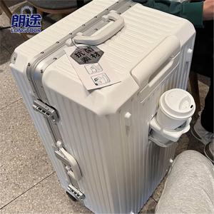 30인치 알루미늄 프레임 여행용 캐리어, 5개의 바퀴가 달린 남녀 공용 캐주얼 여행용 수하물, 지퍼 잠금, 중국산